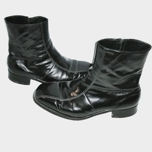 Men's black Florsheim boots -size 9 - EUC